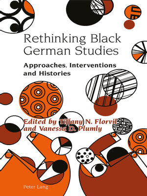 cover image of Rethinking Black German Studies